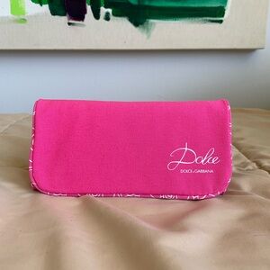 Dolce & Gabbana Pink Cosmetic Clutch
